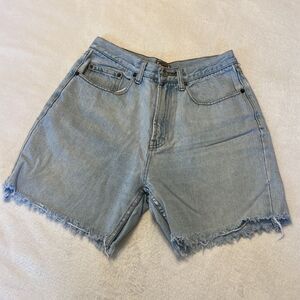 Vintage The Limited Women's Denim Shorts - Size 8